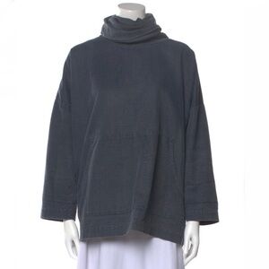 Eskandar oversized sweatshirt top